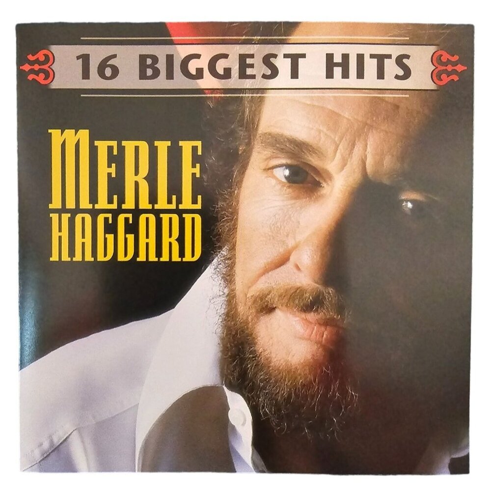 Merle Haggard CD 16 Biggest Hits "Swinging Doors" "Hungry Eyes" and more 37401cd